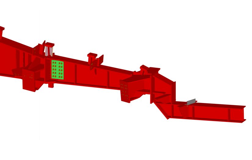 Structural Steel Frame Detailing in Tekla Services screenshot 1